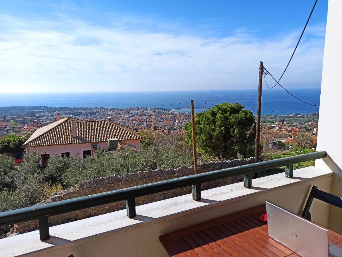 Kiparissia Castle & Sea View Vila Kyparissia Exterior foto